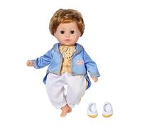 Baby Annabell Little Sweet Prince 707104 - Muñeco de Tela súper Suave de 36 cm con Ojos Que se cierran - Incluye Top 2-en-1, Pantalones y Zapatos - Edad: 1+ años