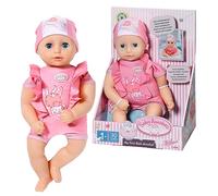 Baby Annabell My First Bath Annabell 707227 - Muñeca Impermeable de 30 cm - Incluye bañador y Gorro - Lavable a Mano - Edad: 3+ años