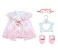 Baby Annabell Sweet Camisón - Ropa para Muñecas de 43 cm, para Niñas de 3 Años en Adelante, Fácil para Manos Pequeñas, Incluye Camisón, Pantuflas, Antifaz para Dormir y Percha