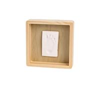 Baby Art Pure Box - Kit para recién nacidos con marco de madera de pino - Ideal como regalo de nacimiento, color madera