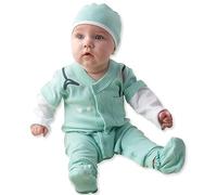 Baby Aspen, Baby M.D. Three-Piece Layette Set in "Doctor's Bag" Gift Box, 0-6 Months