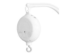 Baby Baby Cot Mobile - Musical eléctrico Jostrine para Cate con batería de fallas, 35 melodías integradas, Jooster para bebés ajustables | Jostrina automática blanca con carillon para bambi