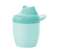 Baby Bath enjuague - cubo para niños pequeños, vertido de dibujos animados, herramienta de champú | Alzona de control de agua suave, accesorio de lavado de cabello seguro para niños ducha bañera baño