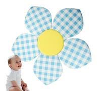 Baby Bath Flower Cushion, Soft Infant Bath Seat, Plush Floral Support Pad, Newborns Bathtime Essentialed, for Your Little Use at Any Time, 80x80x5cm Blue Pink Hot Pink