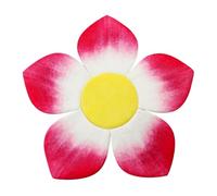 Baby Bath Flower Pad, Soft Plush Infant Seat Cushion, Non-Slip Toddler Bath Support, Fun Comfortable Wash Mat, Adorable Bathing Accessory For Boys, Girls, Quick-Drying & Easy To Clean