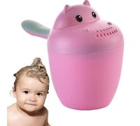 Baby Bath Rinser - Hippopotamus Shampoo enjuague taza, esponja de baño de bebé | Pail de baño de bebé Rinser Baby Pail Protecting, Baby Shower Protector Cover for Kids Ddlers, Fit Accesorios