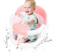 Baby Bath Seat, Bathtub Shower Chair, baby Bath Support with Comfortable Ergonomic Design and Suction Base for Babies Aged 6 to 24 Months, 7.09x7.87 Inches