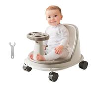 Baby Bath Seat, Ergonomic Bathing Support Non-Slip Chair, Comfortable Infant Shower Accessory with Wheels for Home Use, Safe Assisted Sitting for, Boys and Girls Bathroom