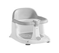 Baby Bath Seat, Portable Toddler Bathtub Chair, Non Slip Quick Drain Bath Support with Secure Backrest and Stable Base, Ideal Bathroom Accessory for Water Play Beach Camping