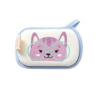 Baby Bath Sponge, Animal Print, Soft Shower Sponge Gentle Texture, Comfortable and Fun Shapes Kids Love, Perfect for Bath Time, Travel, Boys and Girls, 5,31 x 3,35 x 0,98 pulgadas