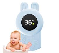 Baby Bath Temperature Monitor, Waterproof Digital Gauge, PP Bunny Design, Fast Reading Sensor, Floating Bath Toy for Bathtub, Pool, Baby Safety, Accurate Water Check Tool, 12x6.8cm