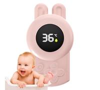 Baby Bath Temperature Monitor, Waterproof Digital Gauge, PP Bunny Design, Fast Reading Sensor, Floating Bath Toy for Bathtub, Pool, Baby Safety, Accurate Water Check Tool, 12x6.8cm