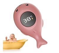 Baby Bath Thermometer - Digital Thermometer | Floating Bath Thermometers, 3 Color Backlit Digital Water Safety Temperature Warning Gauge Floating Toy for Bathtub Swimming Pool