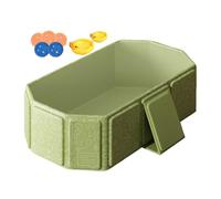 Baby Bath Tub | Baby Bathtub | Foldable Infant Tub | Foldable Shower Bathtub | Portable Shower Basin | Includes 5 Balls, 2 Ducks, Water Toy For Kids 0-8 Years Old, Boys Girls
