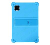 (Baby Blue, Light blue) For Doogee Tab A9 Tab A9 Pro Case Adjustable Kickstand Silicone Tablet Protective Cover