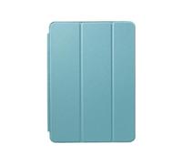 (Baby Blue, Multicolor) Tri-fold Stand Smart Leather Protective Case for iPad 9.7 (2018) 9.7-inch (2017) - Dark Blue
