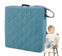 Baby Booster Seat, Portable Toddler Cushion Booster Seat, Skin-Friendly Baby Seat Chair Booster for Eating, Painting, Dining Out, Camping, Beach, Travel-Friendly Booster