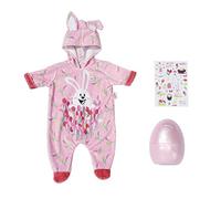 BABY born 830307 Huevo de Pascua 43 cm, Para Niños a Partir de 3 Años, Fácil de Usar para Manos Pequeñas, Incluye Mono, Huevo y una Hoja de Pegatinas