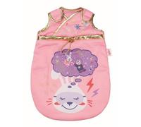BABY born 831120 Happy Birthday - Saco de Dormir para Muñecas de 43 cm, Estampado Cósmico y Detalles Dorados, Para Manos Pequeñas, Promueve la Empatía y Las Habilidades Sociales, Edad 3+