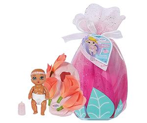 BABY born 904251 Surprise - Muñecos Serie 4, Para Manos pequeñas, Promueve la Empatía y Las Habilidades Sociales, Para Niños a Partir de 3 años, Incluye Mantita, Biberón y Más