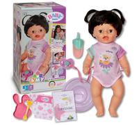 BABY Born Amy 837511 Zapf Creation - Muñeca con 7 Funciones para niños a Partir de 1 año, Funciona sin batería, muñeca de 36 cm