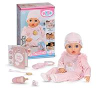BABY born Annabell 43 cm - Muñeca Suave con 7 Funciones electrónicas y Sonido - Apta para niños a Partir de 3 años - Muñeca con Accesorios incluidos - Requiere Pilas