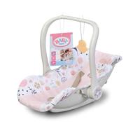 BABY born Zapf Creation 838518 Zapf Creation - Portabebés para muñecas de 36 y 43 cm, diseño de Flores y asa giratoria y Correa de 3 Puntos