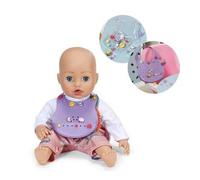 Baby Born Babero Pin-Play - Babero para muñecas con Pines Personalizables - para muñecas de 43 cm - Accesorio de muñeca