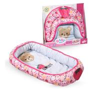 BABY born Baby Nest 835821 - Nido reversible con suaves bordes acolchados para muñecas de hasta 43 cm - Modelo con bayas y ositos - Ideal para el sofá, el suelo y el dormitorio - Edad: 3+ años