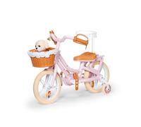 Baby Born Bicicleta con Lucky Bicicleta de Muñeca con Cesta, Manillar y Pegatinas