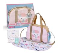Baby born Bolsa Cambiador Floral con Accesorios para muñecas 36 y 43 cm