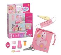 Baby Born Botiquín de primeros auxilios 834091 - Accesorios para muñecas Baby born - Incluye 9 accesorios y funda - Edad: 3+ años