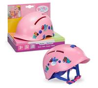 Baby Born Casco con Motivos de Colores, Casco de muñeca para muñecas de 43 cm