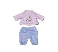 BABY born Chándal - Conjunto para muñeca con Camiseta Rosa de Manga Larga y pantalón Lila - Ropa para muñecas - Accesorio para muñecas de 36 cm