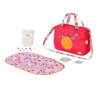 BABY born Bolsa pañales muñecas 43 cm – Incluye pañales, polvera, caja y alfileres – Desde 3 años