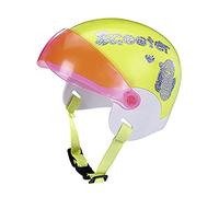 BABY born City Casco para muñeca de 43 cm - Fácil para manos pequeñas, Promueve la empatía y las habilidades sociales, Edad 3+ años, Incluye visera ajustable y clip de seguridad