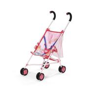 Baby Born Cochecito para muñecas con Bolso en Rosa, cinturón de 3 Puntos, Plegable