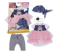 BABY born Conjunto Pirata 43 cm con Vestido y Parche