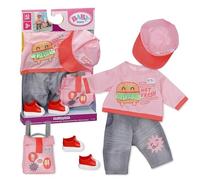 Baby Born Snack Shop - Conjunto con Gorra, Zapatos y Mochila para muñecas de 43 cm