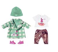 Baby Born Deluxe Abrigo de muñeca de 43 cm - Fácil para Manos pequeñas, Promueve la empatía y Las Habilidades sociales, Edad a Partir de 3 años, Incluye Chaqueta, Mallas y más