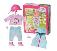 BABY Born Deluxe Conjunto para Montar para muñecas de 43 cm - Promueve la empatía y Las Habilidades sociales, Edad 3+ años, Incluye Chaleco, Pantalones, Accesorios y más