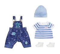 BABY born Deluxe Set Petos para Muñecas 43cm - Para Manos Pequeñas, El Juego Creativo Promueve la Empatía y Las Habilidades Sociales. Para Niños a Partir de 3 Años -Incluye Camiseta, Zapatillas y Más