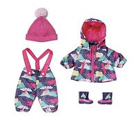 BABY born Deluxe Snowsuit for 43cm Dolls - Easy for Small Hands, Creative Play Promotes Empathy & Social Skills - For Toddlers 3 Years & Up - Includes Two-Piece Outfit, Hat, & Boots