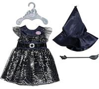 BABY born Disfraz de bruja con escoba y sombrero, vestido para muñecas de 43 cm, 836026 Zapf Creation