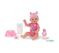 Baby born Emma con Nueva función Click & Play - muñeca de 43 cm con 10 Funciones y Accesorios, Funciona sin Pilas