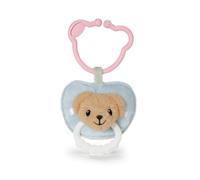 Baby Born for Babies Chupete de Peluche con Carita de Osito, mordedor con Clip, 18 cm, con Sonido, Lavable