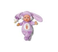 BABY born for Babies Hase Weiche 26 cm Puppe mit Langen Ohren Zum Schnuller befestigen, mit Fingertaschen, für Neugeborene