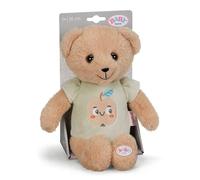 Baby born for Babies Teddy 26 cm, Peluche con Bolsillos Dedos | Cuerpo de peluche suave, bolsillos para los dedos, lavable a 30 °C, desde el nacimiento