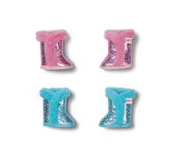 BABY born Glitzer Stiefel 2fach Sortiert in Blau und Pink für 43cm Puppen, 839478 Zapf Creation