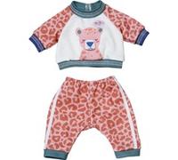 BABY born Conjunto de chándal Dschungel para muñecas 36 cm – Sudadera y pantalón leopardo (838112)